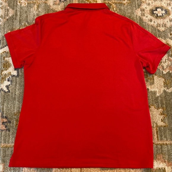 Houston Roughnecks XFL Women’s Under Armour Polo Shirt Color Red Size Large - Picture 6 of 6